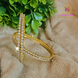 Mix Polish American Diamond Bangles