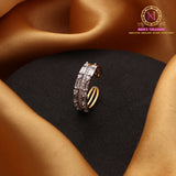 Polish AD Ring – Premium American Diamond Adjustable Ring